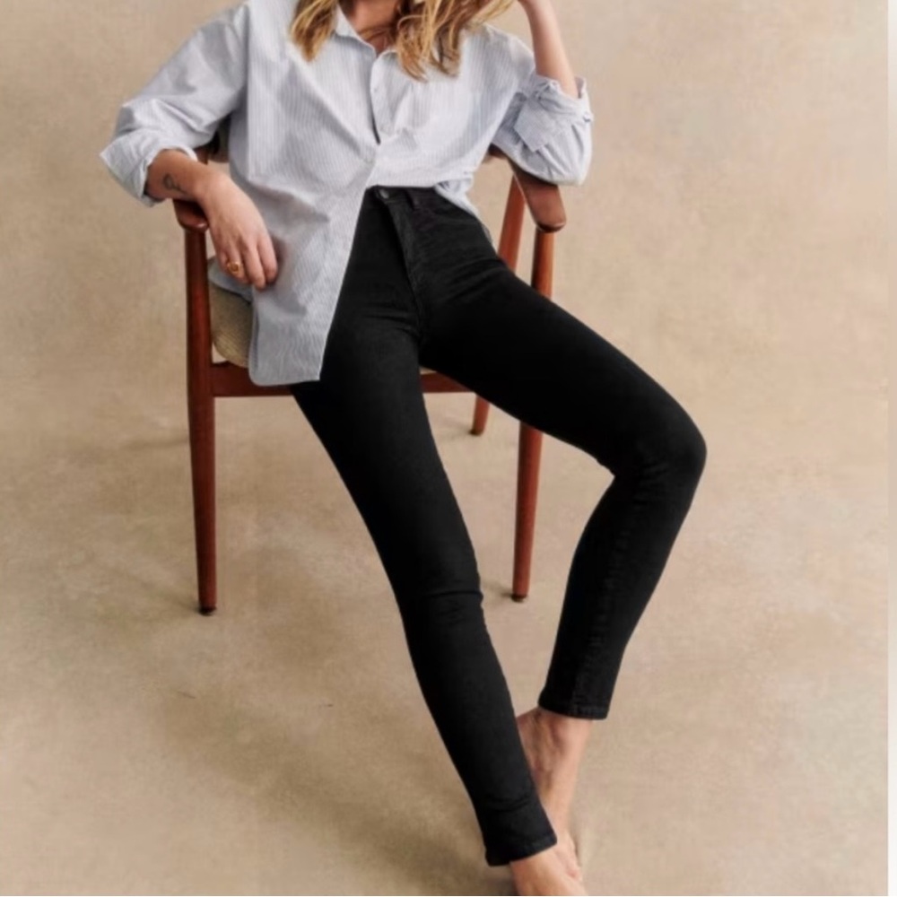 Sezane black jeans. 26